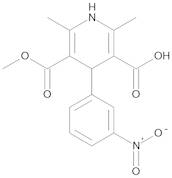 1,4-Dihydro-2,6-dimethyl-4-(3-nitrophenyl)-3,5-pyridinedicarboxylic Acid 3-Methyl Ester