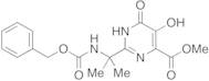 1,6-Dihydro-5-hydroxy-2-[1-methyl-1-[[benzylcarbamoyl]amino]ethyl]-6-oxo-4-pyrimidinecarboxylic Acid Methyl Ester