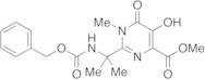 1,6-Dihydro-5-hydroxy-1-methyl-2-[1-methyl-1-[[benzylcarbamoyl]amino]ethyl]-6-oxo-4-pyrimidinecarboxylic Acid Methyl Ester