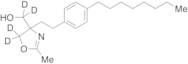 4,5-Dihydro-2-methyl-4-[2-(4-octylphenyl)ethyl]-4-oxazolemethanol-d4