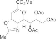 (3aR,4R,7aR)-3a,7a-Dihydro-2-methyl-4-[(1S,2R)-1,2,3-tris(acetyloxy)propyl]-4H-pyrano[3,4-d]oxazol…