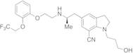 2,3-Dihydro-1-(3-hydroxypropyl)-5-[(2R)-2-[[2-[2-(2,2,2-trifluoroethoxy)phenoxy]ethyl]amino]propyl]