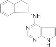 N-[(1S)-2,3-Dihydro-1H-inden-1-yl]-7H-pyrrolo[2,3-d]pyrimidin-4-amine