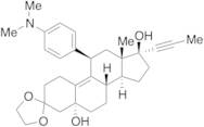 4,5-Dihydro-5alpha-hydroxy-Mifepristone 3-ethylene Ketal