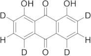 1,8-Dihydroxyanthraquinone-D4 (major)