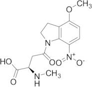 (alphaR)-2,3-Dihydro-4-methoxy-alpha-(methylamino)-7-nitro-gamma-oxo-1H-Indole-1-butanoic Acid