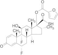 (6α,11β,16α,17α)-6,9-Difluoro-17-[(2-furanylcarbonyl)oxy]-11-hydroxy-16-methyl-3-oxoandrosta-1,4-diene-17-carbothioic Acid (>85%)
