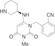 2-​[[3,​4-​Dihydro-​3-​methyl-​2,​4-​dioxo-​6-​[(3R)​-​3-​piperidinylamino]​-​1(2H)​-​pyrimidinyl]​methyl]​-benzonitrile