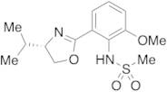 N-[2-[(4S)-4,5-Dihydro-4-(1-methylethyl)-2-oxazolyl]-6-methoxyphenyl]methanesulfonamide