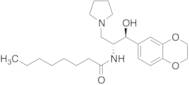 N-[(1R,2S)-2-(2,3-Dihydro-1,4-benzodioxin-6-yl)-2-hydroxy-1-(1-pyrrolidinylmethyl)ethyl]-octanamide