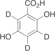 2,5-Dihydroxybenzoic Acid-d3 (d2 Major)