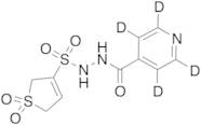 2-[(2,5-Dihydro-1,1-dioxido-3-thienyl)sulfonyl]hydrazide 4-Pyridinecarboxylic-D4 Acid