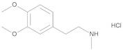 3,4-Dimethoxy-N-methyl-benzeneethanamine Hydrochloride