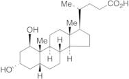 (1beta,3alpha,5beta)-1,3-Dihydroxy-cholan-24-oic Acid
