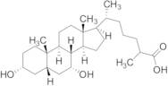 3a,7a-Dihydroxycoprostanic Acid