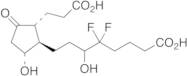 (7alpha,11)-Dihydroxy-5-keto-12,12-difluorotetranorprosta-1,16-dioic Acid