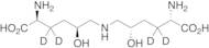 (5S,5’S)-Dihydroxy Lysinonorleucine-d4