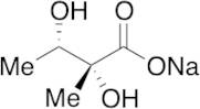 (2R,3S)-rel-2,3-Dihydroxy-2-methylbutanoic Acid Sodium Salt