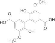 6,6'-Dihydroxy-5,5'-dimethoxybiphenyl-3,3'-dicarboxylic Acid