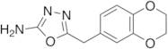 5-(2,3-Dihydro-1,4-benzodioxin-6-ylmethyl)-1,3,4-oxadiazol-2-amine