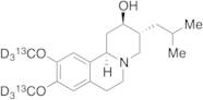 (+)-alpha-Dihydrotetrabenazine-13C2D6