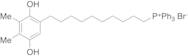 [10-(2,5-Dihydroxy-3,4-dimethylphenyl)decyl]triphenyl-phosphonium Bromide