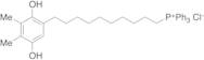[10-(2,5-Dihydroxy-3,4-dimethylphenyl)decyl]triphenyl-phosphonium Chloride (>90%)