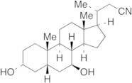 (3Alpha,5Beta,7Beta)-3,7-Dihydroxy-24-norcholane-23-nitrile