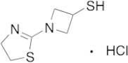 1-(4,5-Dihydro-2-thiazolyl)-3-azetidinethiol Hydrochloride