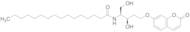 N-((2S,3R)-(+)-1,3-Dihydroxy-5-((2-oxo-2H-chromen-7-yl)oxy)pentan-2-yl)palmitamide