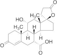 (7alpha,11alpha,17alpha)-11,17-Dihydroxy-3-oxo-pregn-4-ene-7,21-dicarboxylic Acid gamma-Lactone