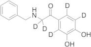 1-(3,4-Dihydroxyphenyl)-2-[(phenylmethyl)amino]-ethanone-d5