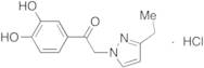 1-(3,4-Dihydroxyphenyl)-2-(3-ethyl-1H-pyrazol-1-yl)ethanone Hydrochloride