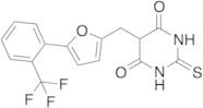 Dihydro-2-thioxo-5-[[5-[2-(trifluoromethyl)phenyl]-2-furanyl]methyl]-4,6(1H,5H)-pyrimidinedione