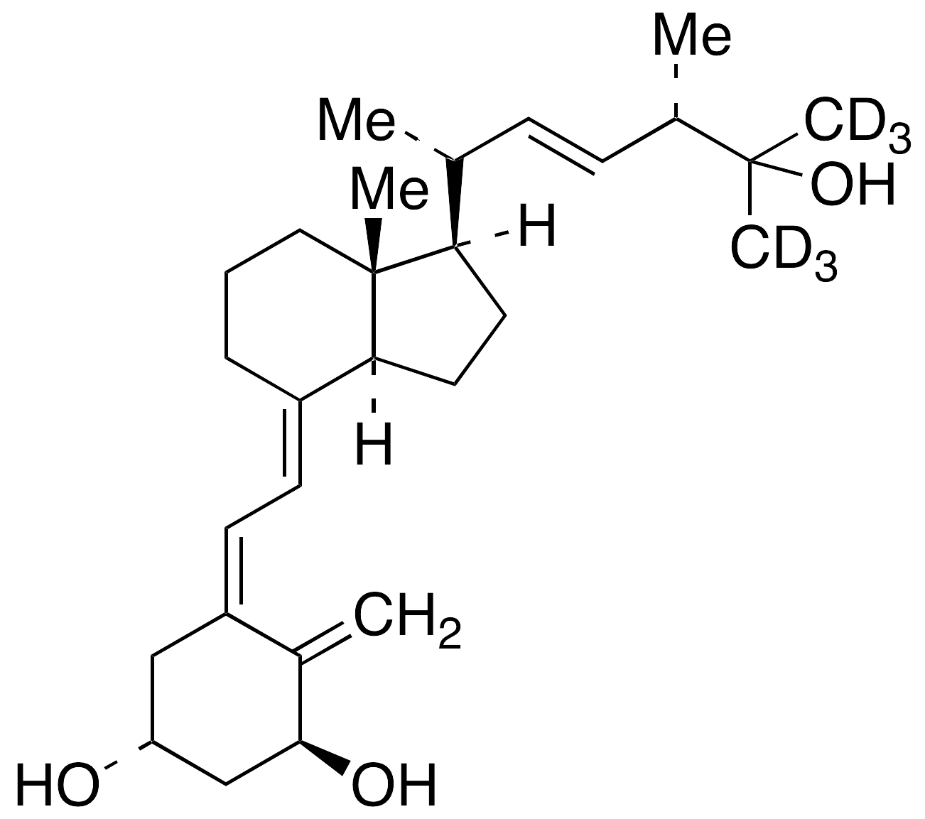 1alpha,25-Dihydroxy Vitamin D2-d6