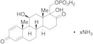 (11b)-11,17a-Dihydroxy-17a-[(phosphonooxy)methyl]-D-homoandrosta-1,4-diene-3,17-dione Ammonium Salt (~90%)