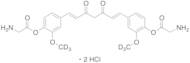 Di-O-glycinoylcurcumin-d6 Dihydrochloride