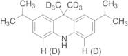 2,7-Diisopropyl-9,9-dimethyl-9,10-dihydroacridine-d6 (Major)