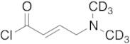 (E)-4-(Dimethylamino)but-2-enoyl Chloride-d6