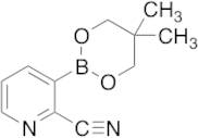 3-(5,5-Dimethyl-1,3,2-dioxaborinan-2-yl)-2-pyridinecarbonitrile