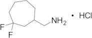 (3,3-Difluorocycloheptyl)methanamine Hydrochloride