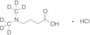 4-Dimethylaminobutyric Acid Hydrochloride-d6