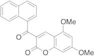 5,7-Dimethoxy-3-(1-naphthoyl)coumarin