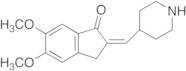 5,6-Dimethoxy-2-(4-piperidinyl)methyleneindan-1-one (Donepezil Impurity)