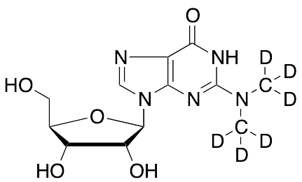 2-(Dimethylamino)guanosine-d6