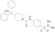 N-[4-[(Dimethylamino)sulfonyl]phenyl]-4-(hydroxydiphenylmethyl)-1-piperidinecarbothioamide