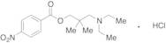 3-(Diethylamino)-2,2-dimethyl-1-propanol 4-Nitrobenzoate Hydrochloride