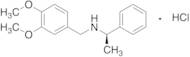 (R)-N-(3,4-Dimethoxybenzyl)-1-phenylethanamine Hydrochloride