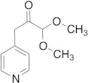 1,1-Dimethoxy-3-(pyridin-4-yl)propan-2-one