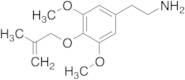 3,5-Dimethoxy-4-[(2-methyl-2-propen-1-yl)oxy]benzeneethanamine
